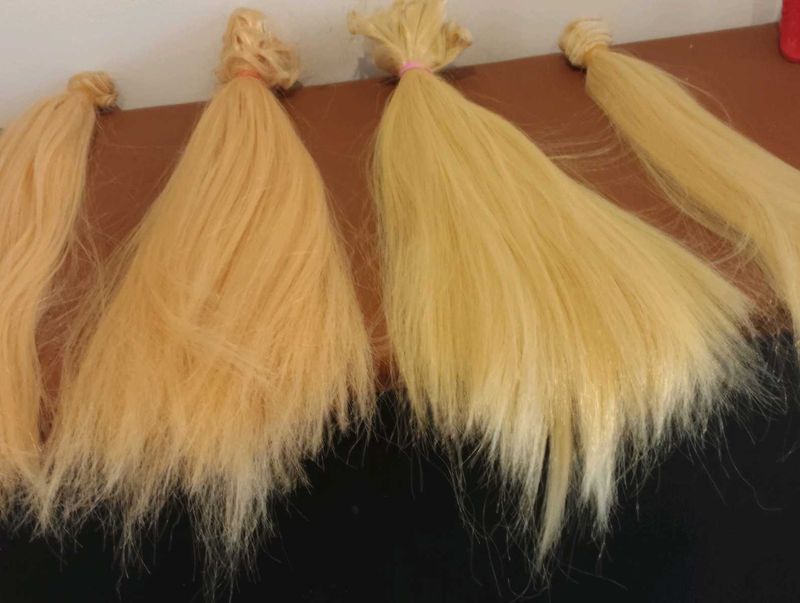 Set Of 4 Doll hair for reroot#Barbie