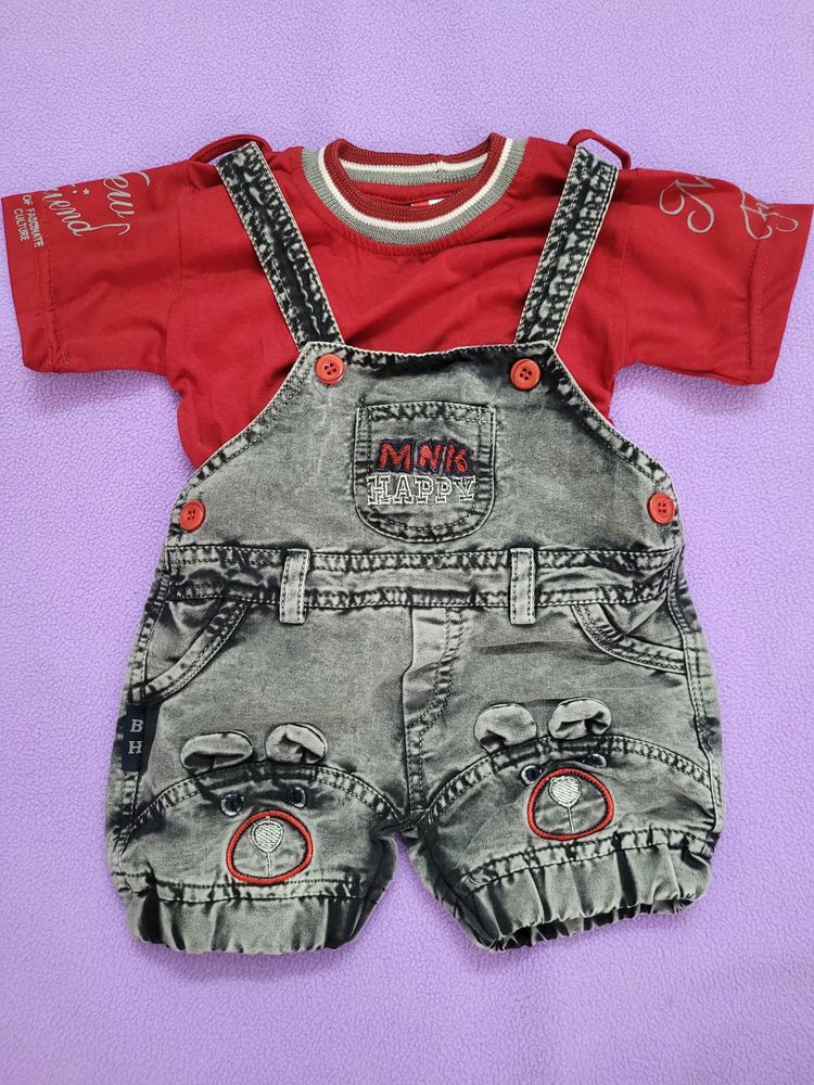 Baby Boy (3-6 Months) Animal Themed Dress