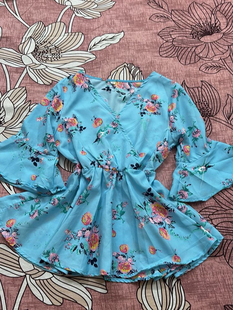 Floral Print Top