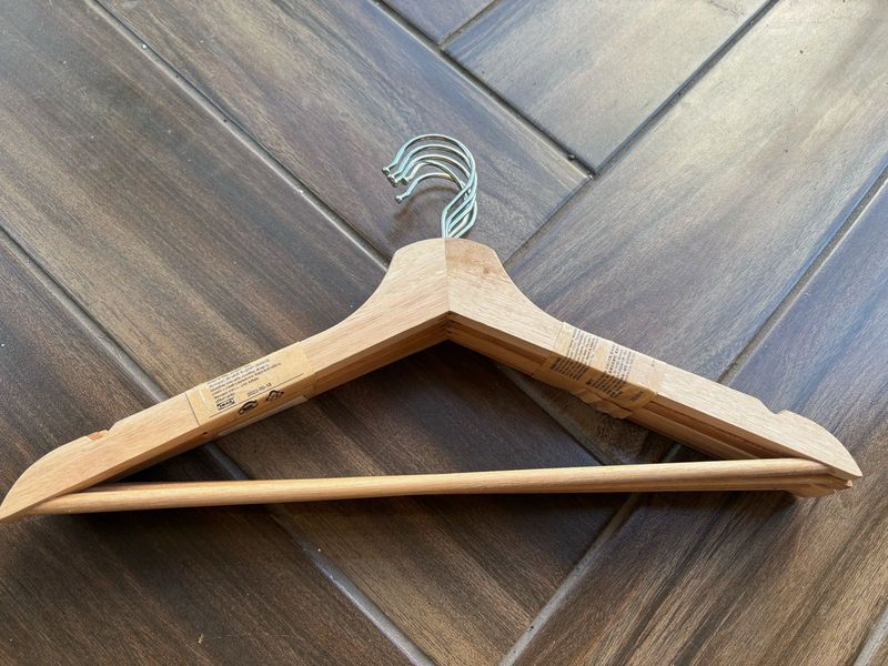 IKEA Wooden Hangers NEW WITH TAG  Set