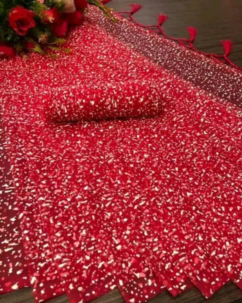 Fancy Net Grand Party Saree