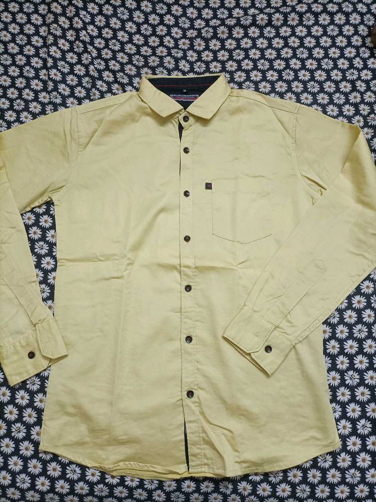 Casual Yellow Shirt