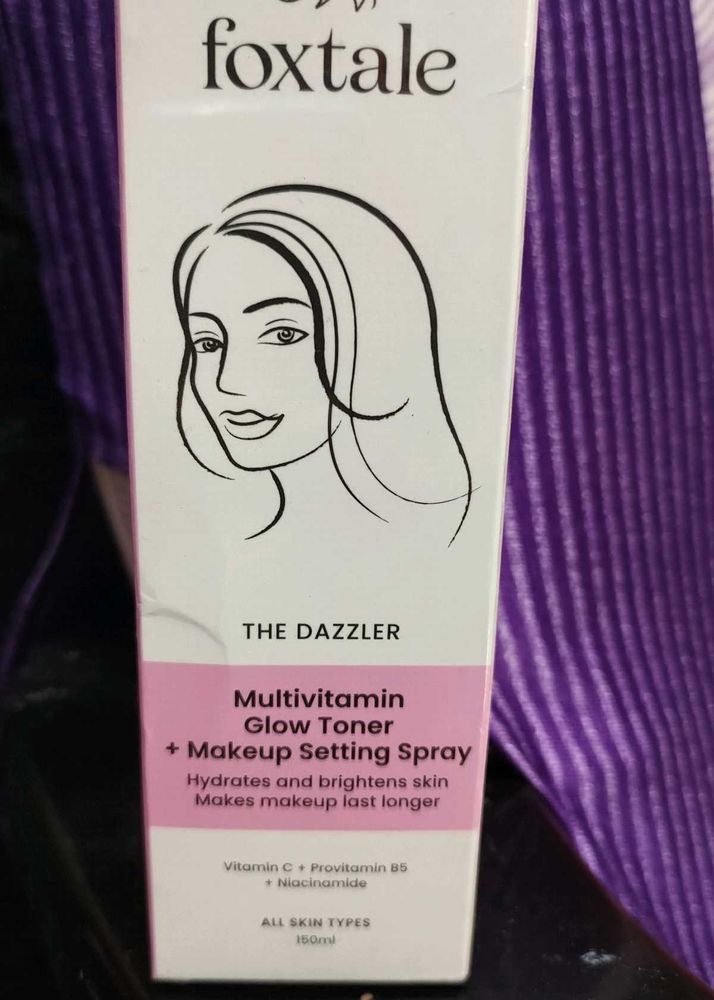 Foxtale Multivitamin Glow Toner + Setting Spray