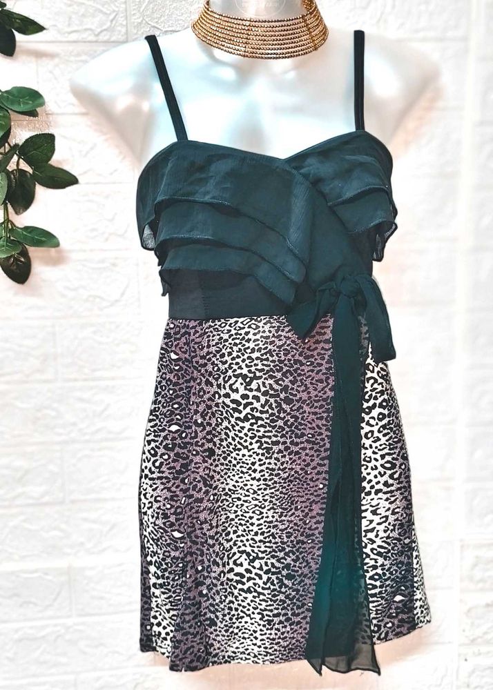 Size ES/S 🎁Buy 2 Get 1 Free 🎁Animal Print Dress