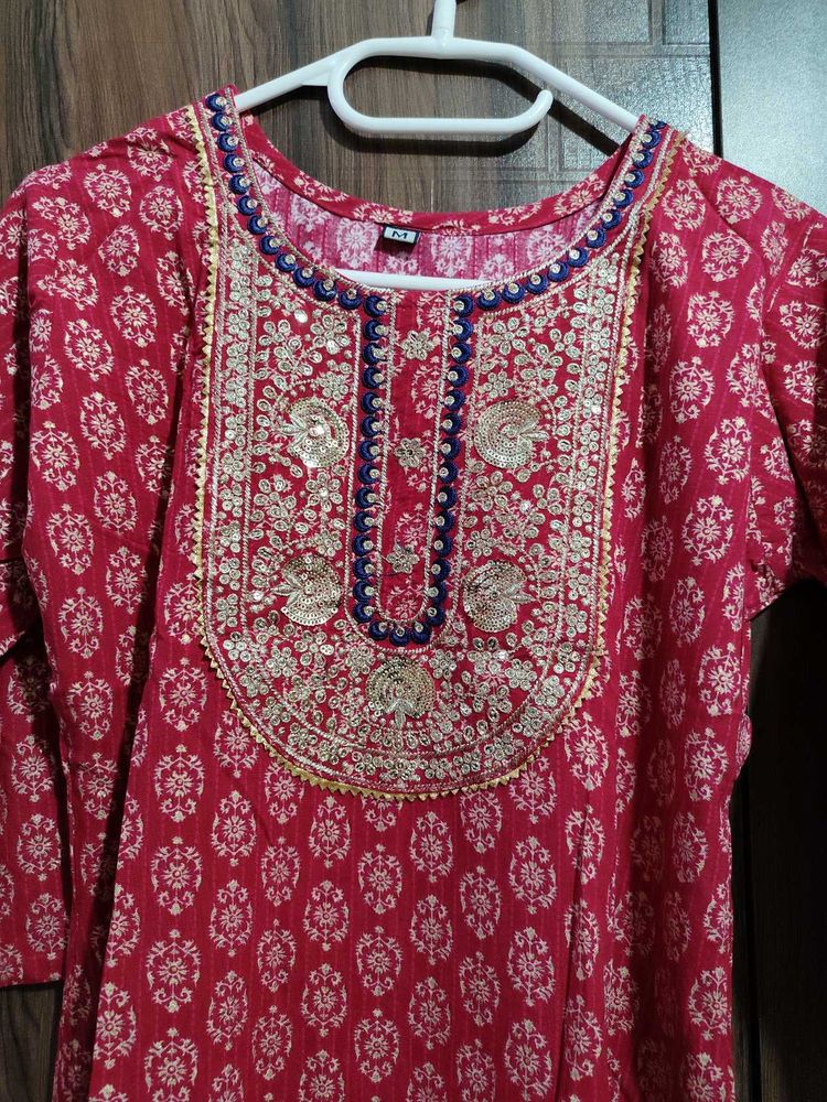 Embroidered Indian Kurta