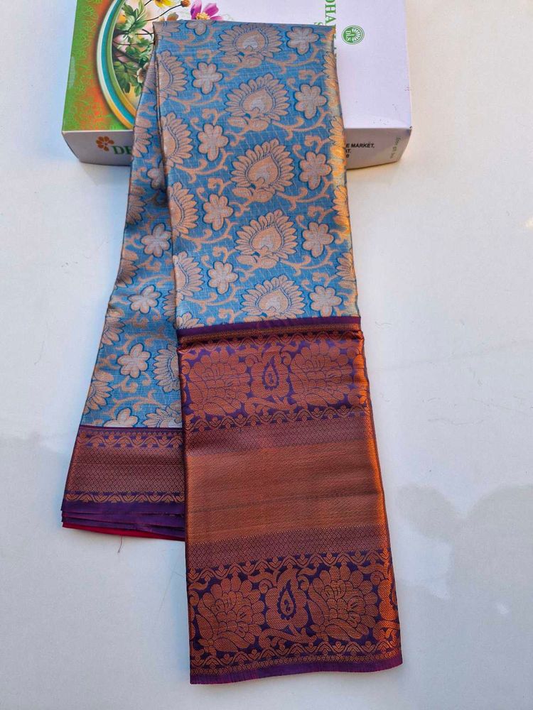 Woven Kanjivaram Silk Saree