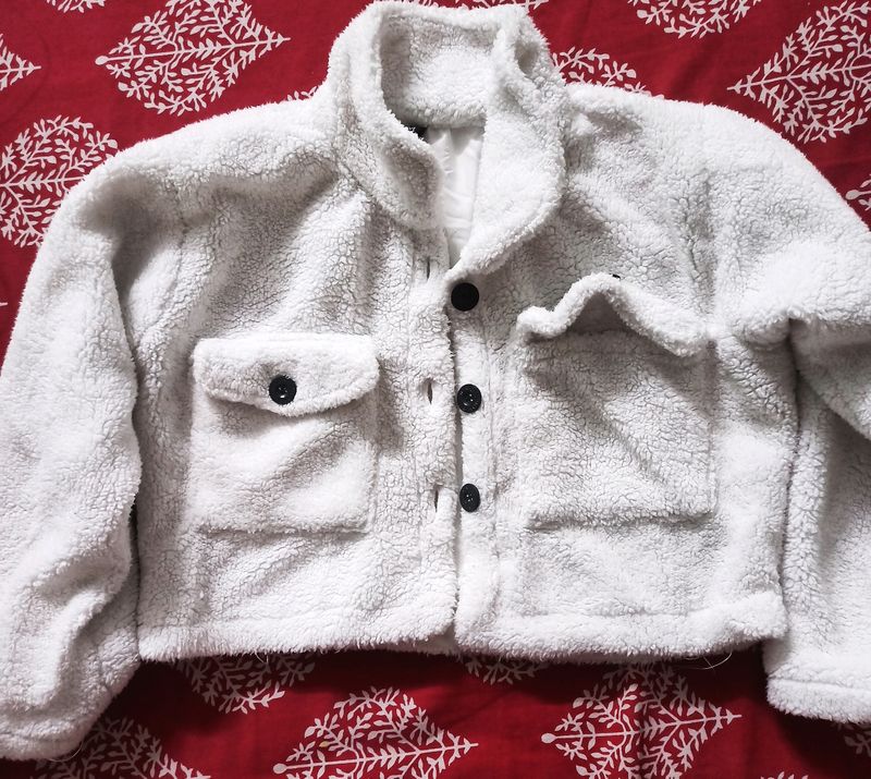 White Furry Jacket