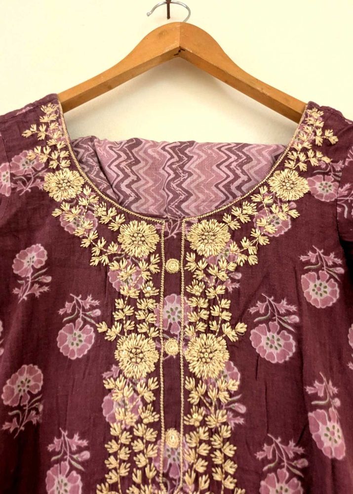 Embroidered Kurta Set