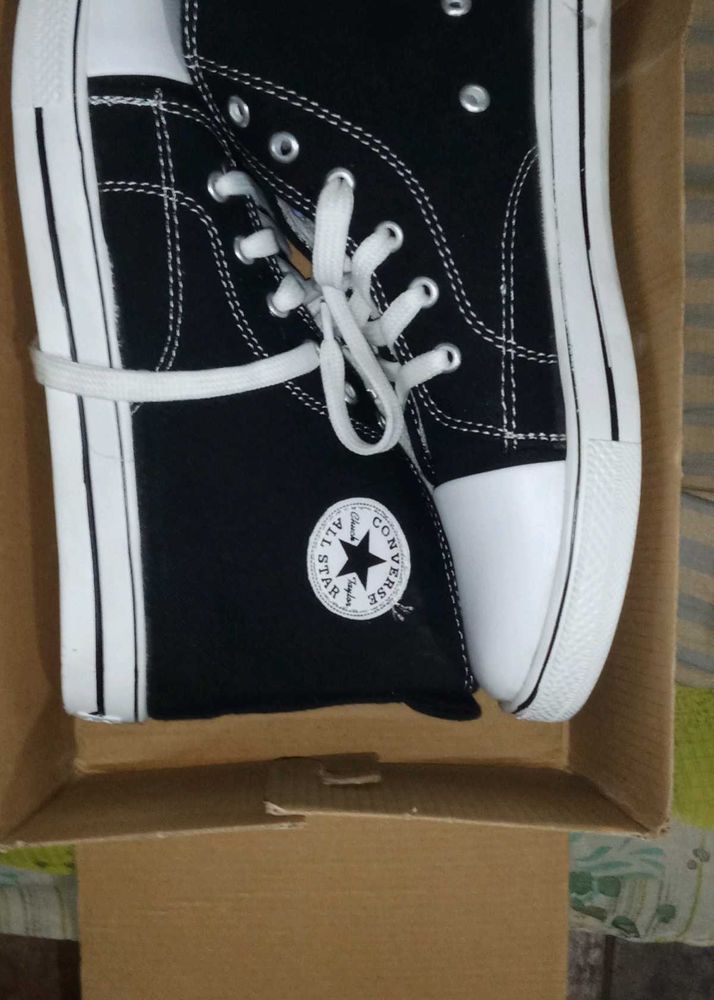 Black High Top Sneakers