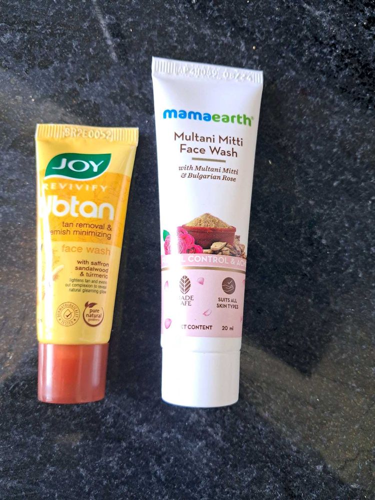 Mama Earth Face Wash With Joy Ubtan