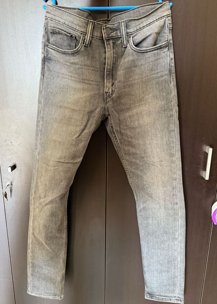 Levis Slim Fit Gray Denim Jeans
