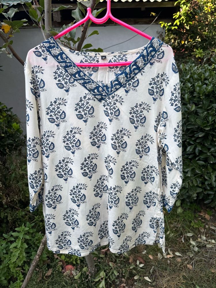 white Kurti