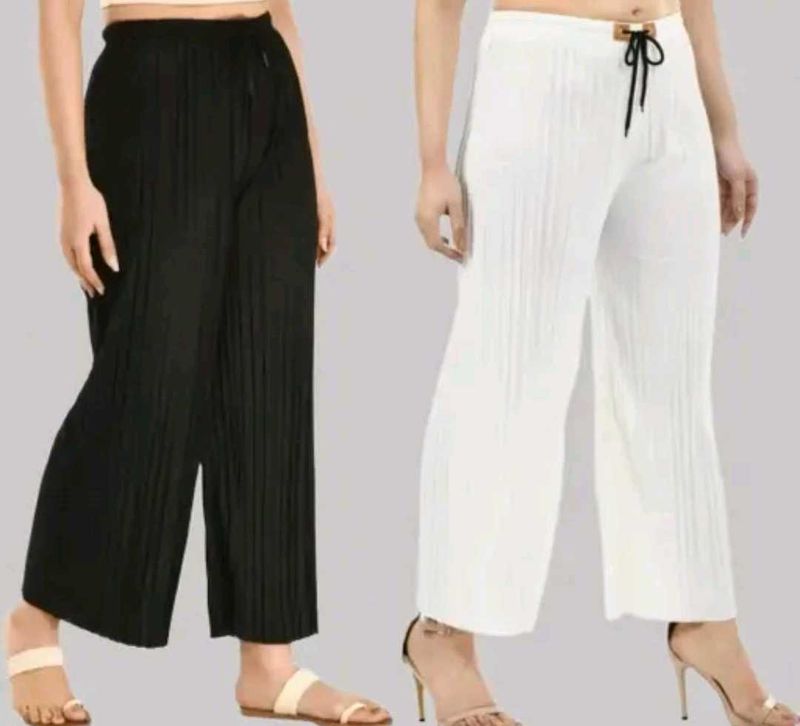 Stylish Palazzo Pants Combo