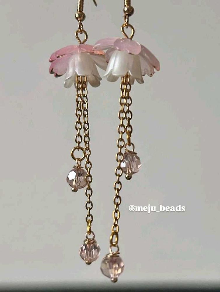 Floral Drop Earrings