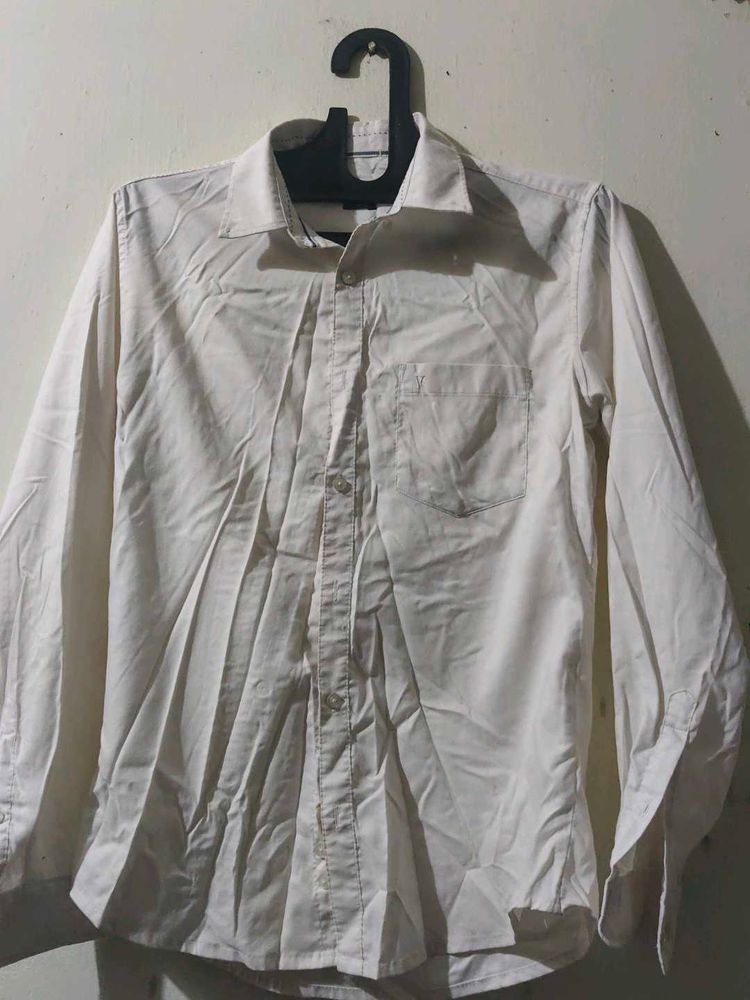 Men&#39;s White Formal Shirt
