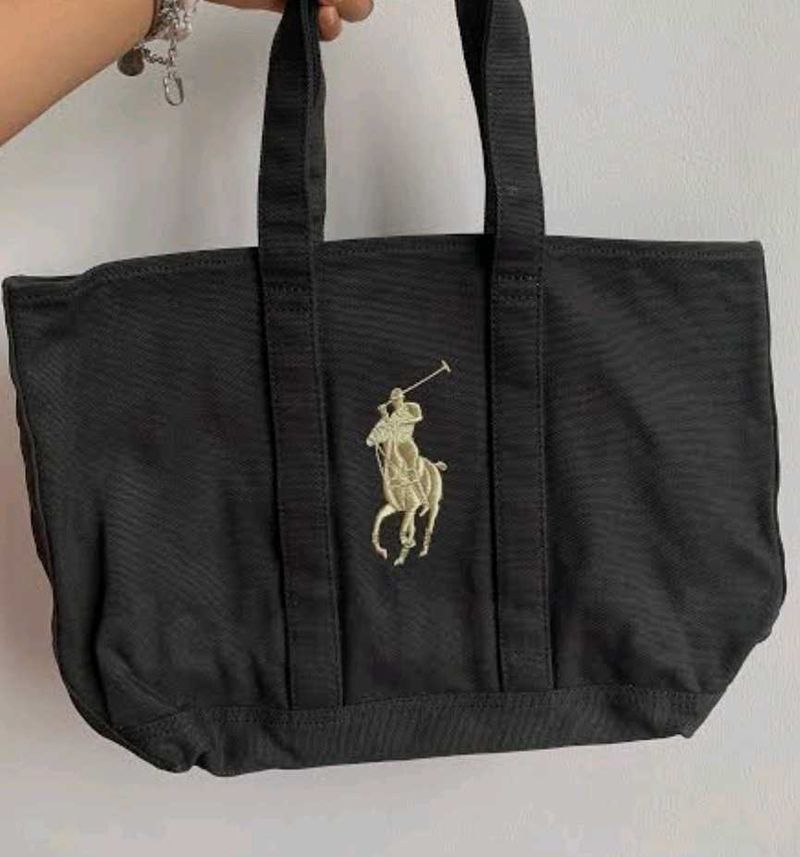 Ralph Lauren Black Tote Bag
