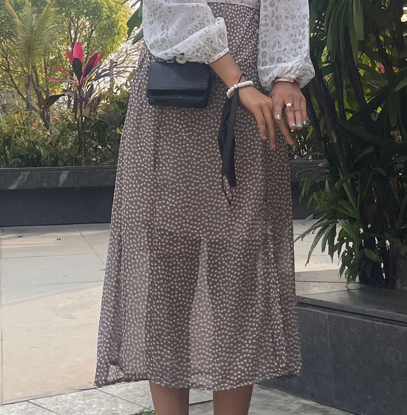 Chic Polka Dot Skirt