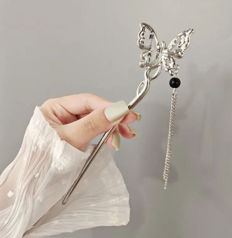 Geometric Butterfly Hair Pin