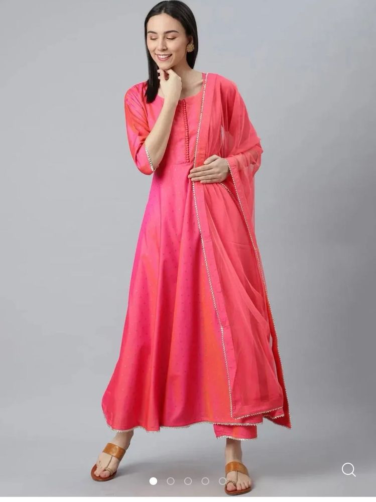 Libas Anarkali Suit Set