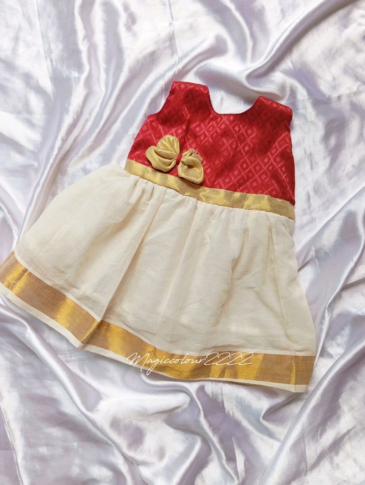 Traditional Kerala Baby Dress
