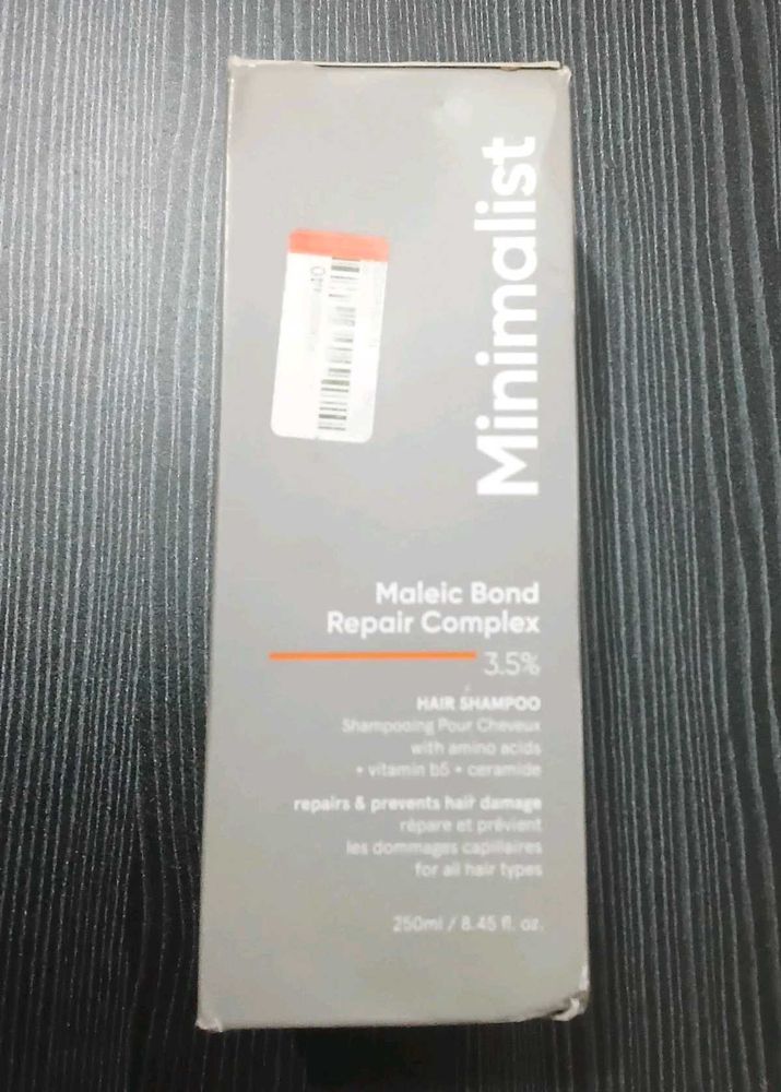 Minimalist Maleic Bond Hair Repair Complex Shampoo