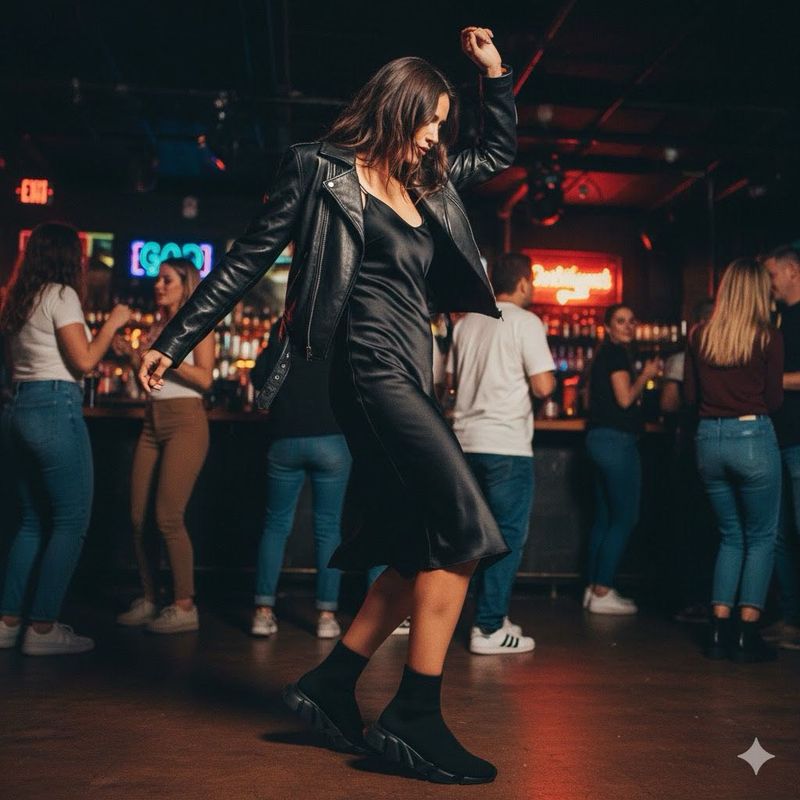 🖤LUXURY STEALTH: &#34;The Urban Nomad&#34; Sock Boots ✨