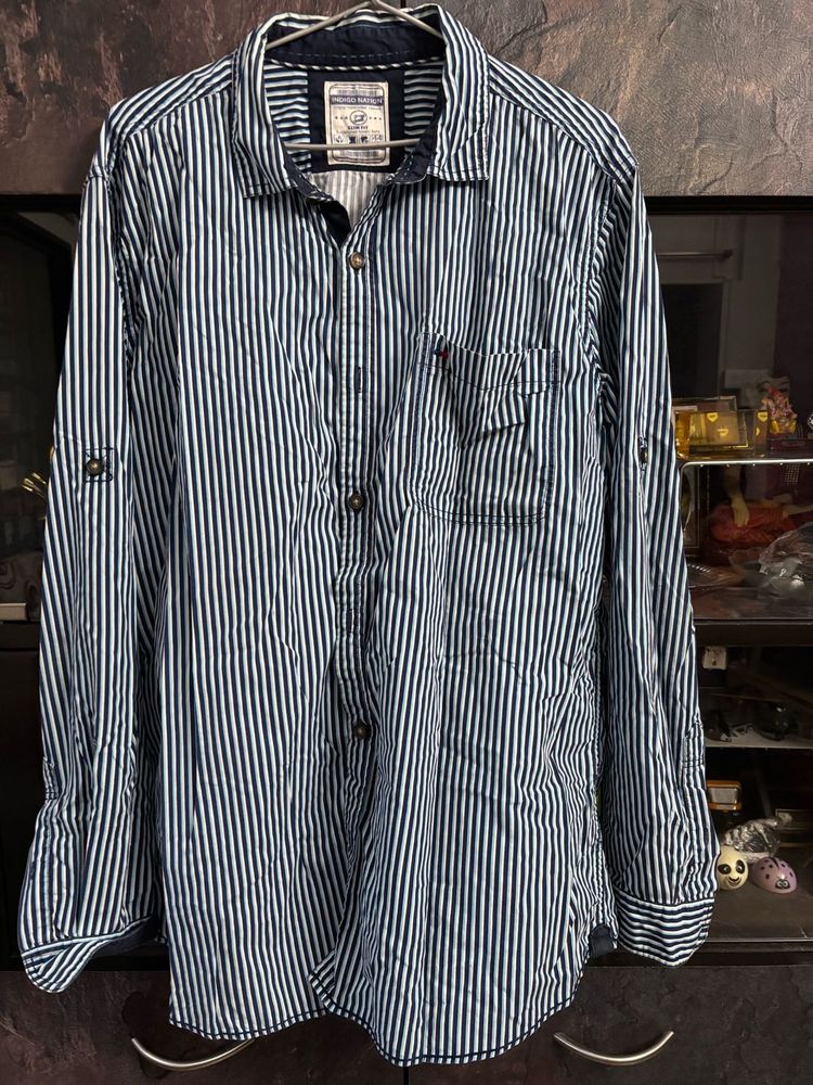 Striped Casual Shirt