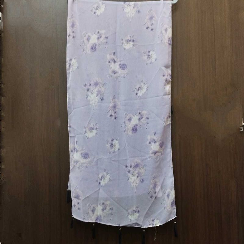 Floral Print Dupatta