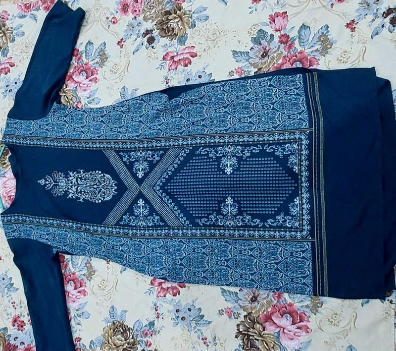 Elegant Blue Kurta
