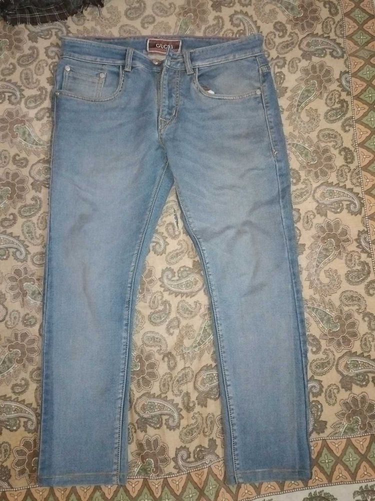 Symbol Men&#39;s Straight Fit Cotton Jeans
