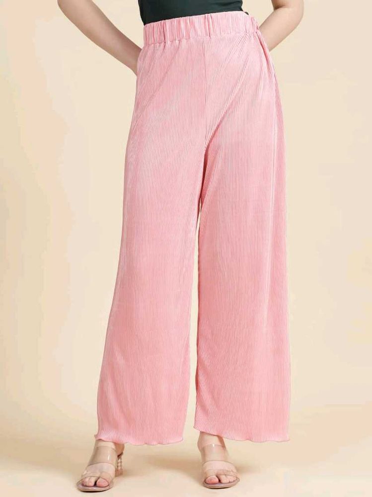 SHEIN BRAND Flared Fit Palazzo High Rise Full Leng