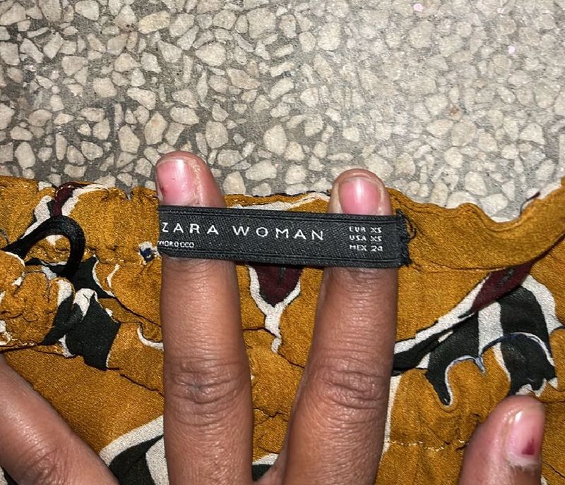 Zara Woman Abstract Print Dress - M