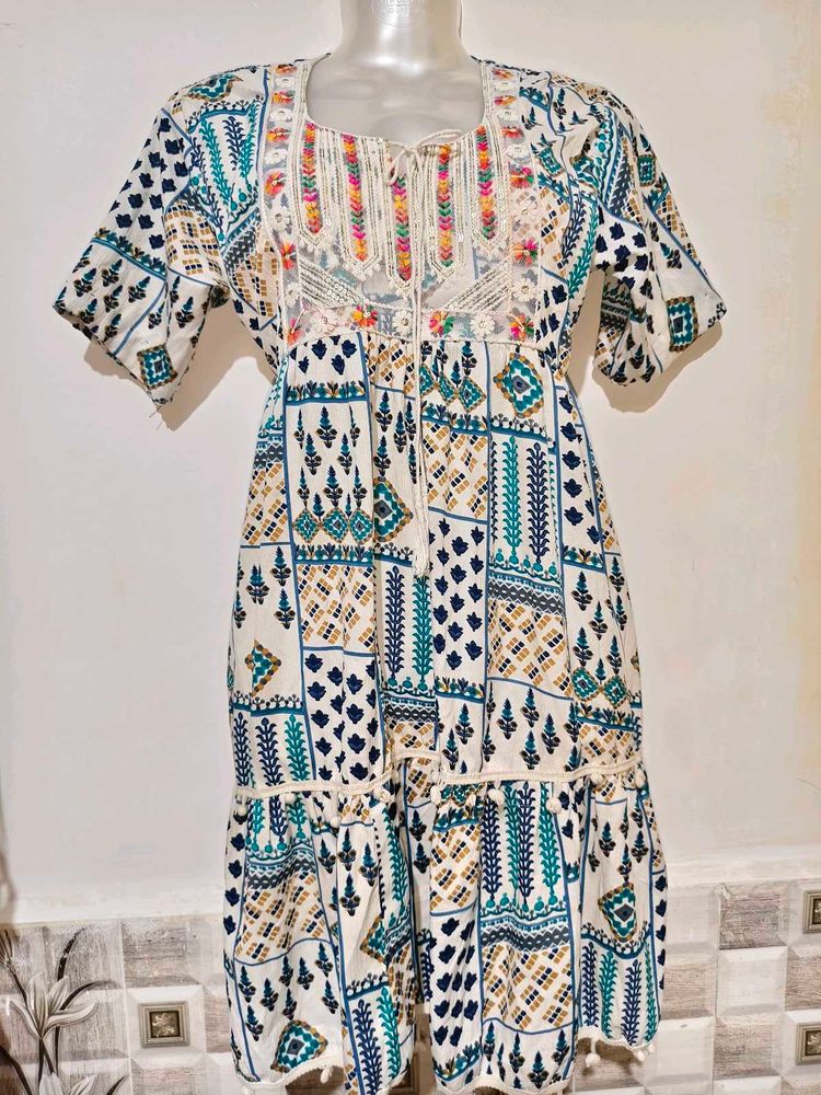 🎊Buy 1, Get 1 Free🎁34"-36"Ethnic Dress