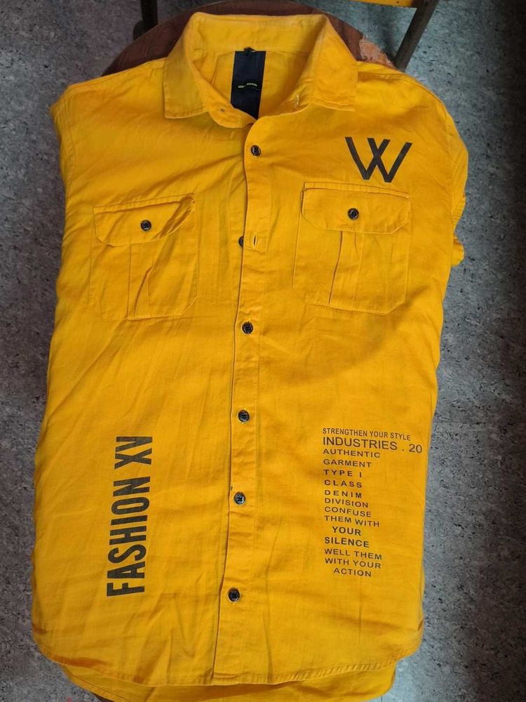 Stylish Yellow Shirt