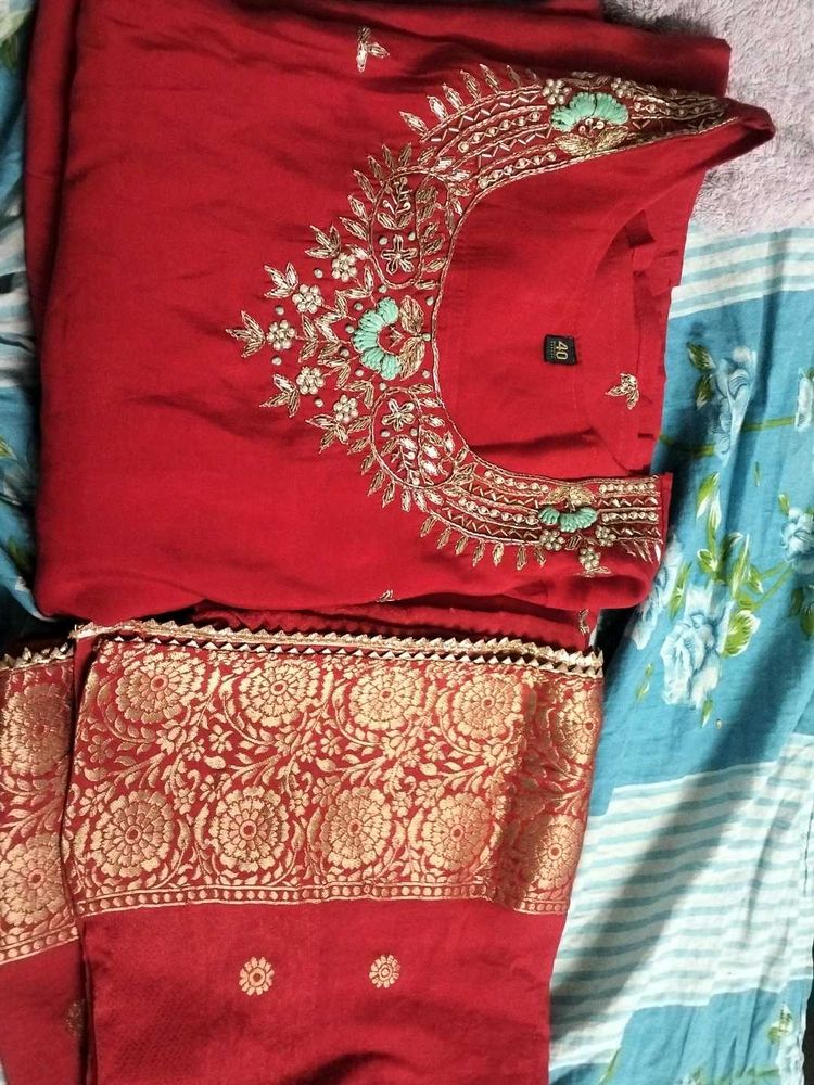 Brand New Hand Work Kurta Set