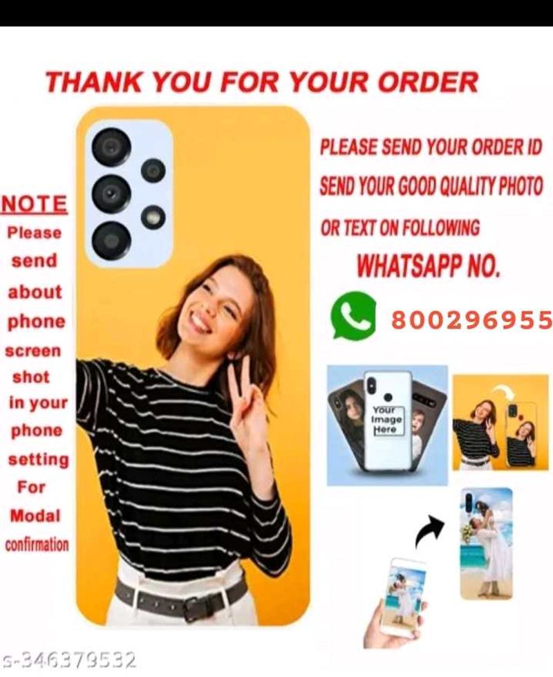 Samat Phone 📱 PHOTO 📸 Back Cover