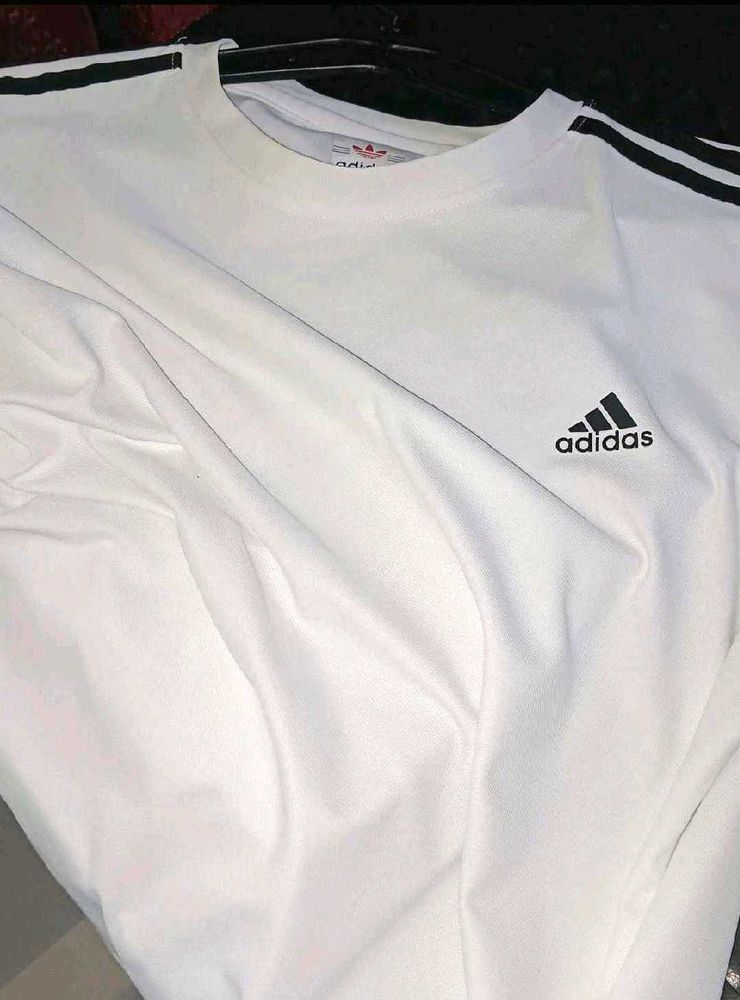 Adidas White T-Shirt