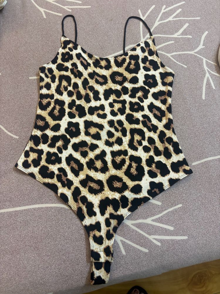 Leopard Print Bodysuit
