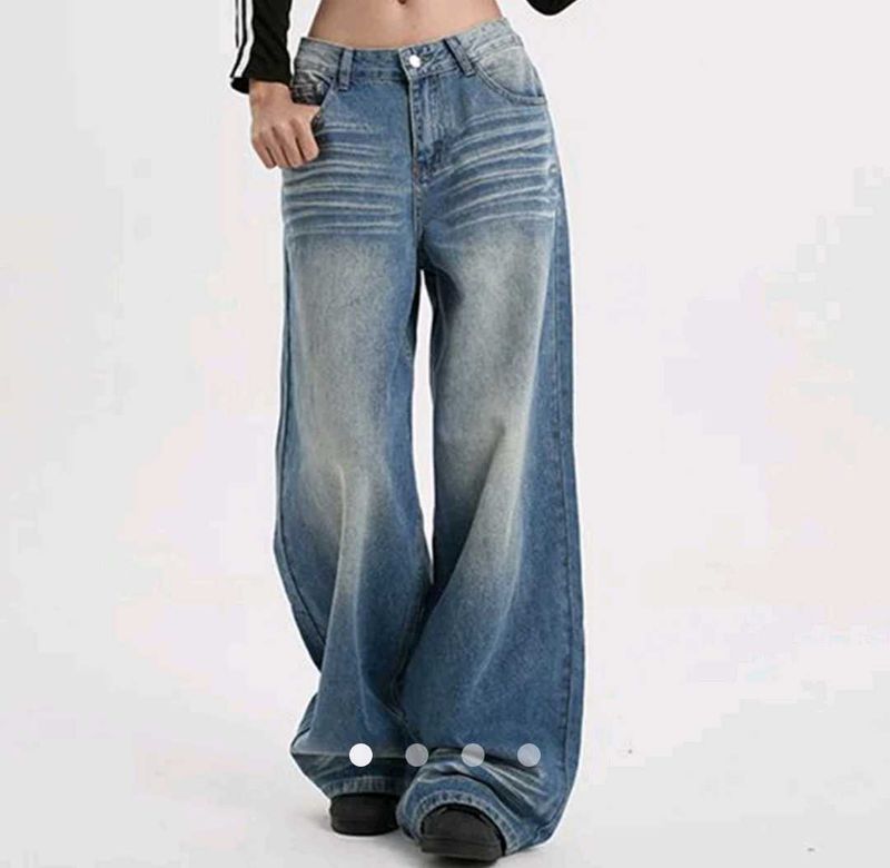 wide leg jeans