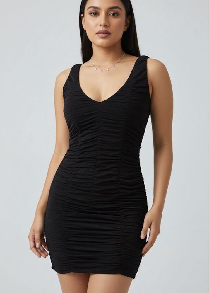Black Bodycon Mini Dress Offer