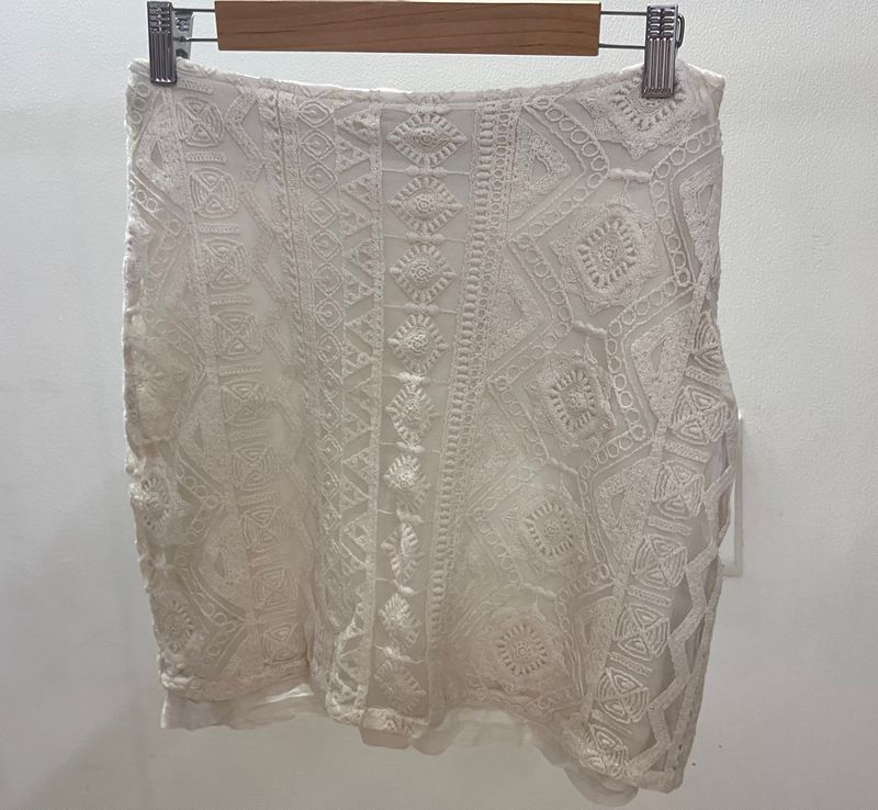 Embroidered Skirt
