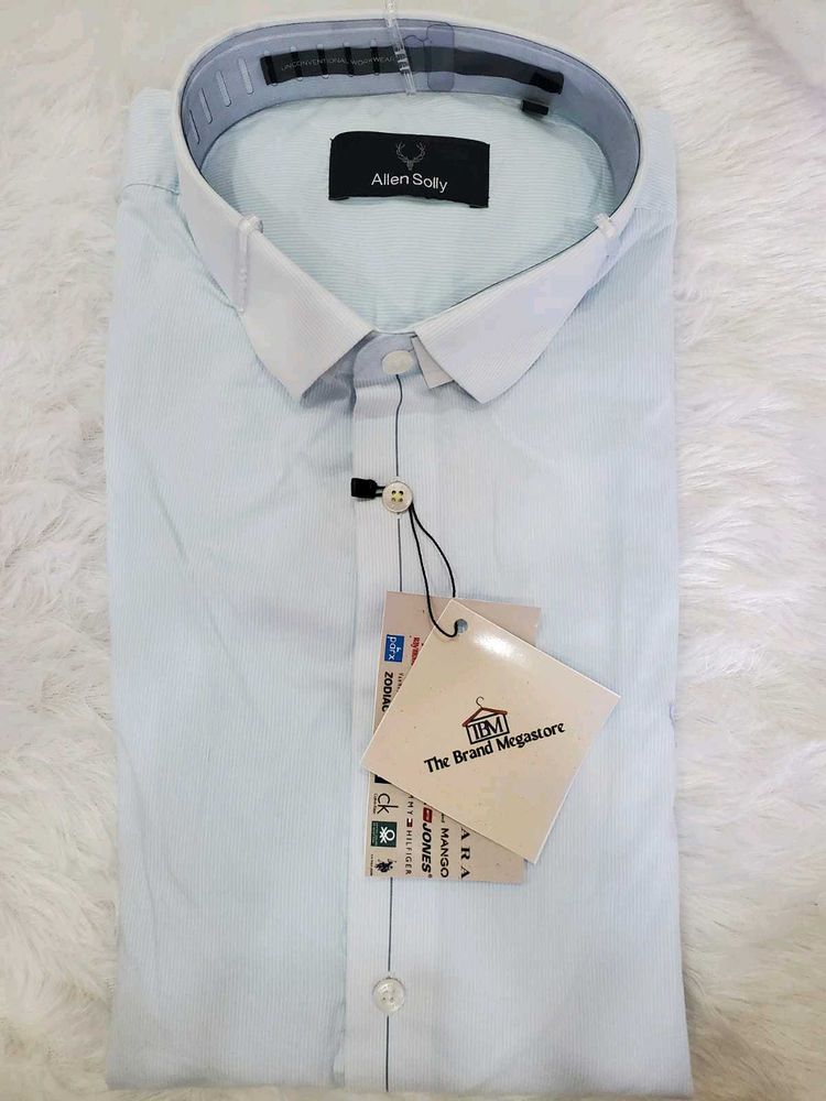 Allen Solly Full, Half Sleeves Shirt And Trousers