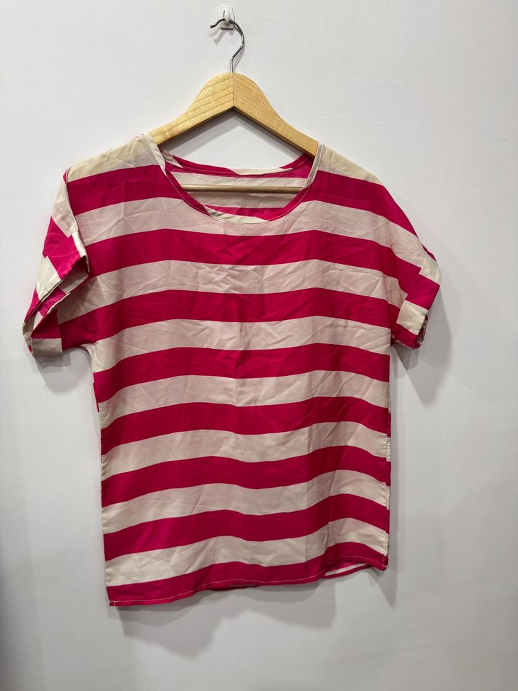 Stylish Pink Korean Top