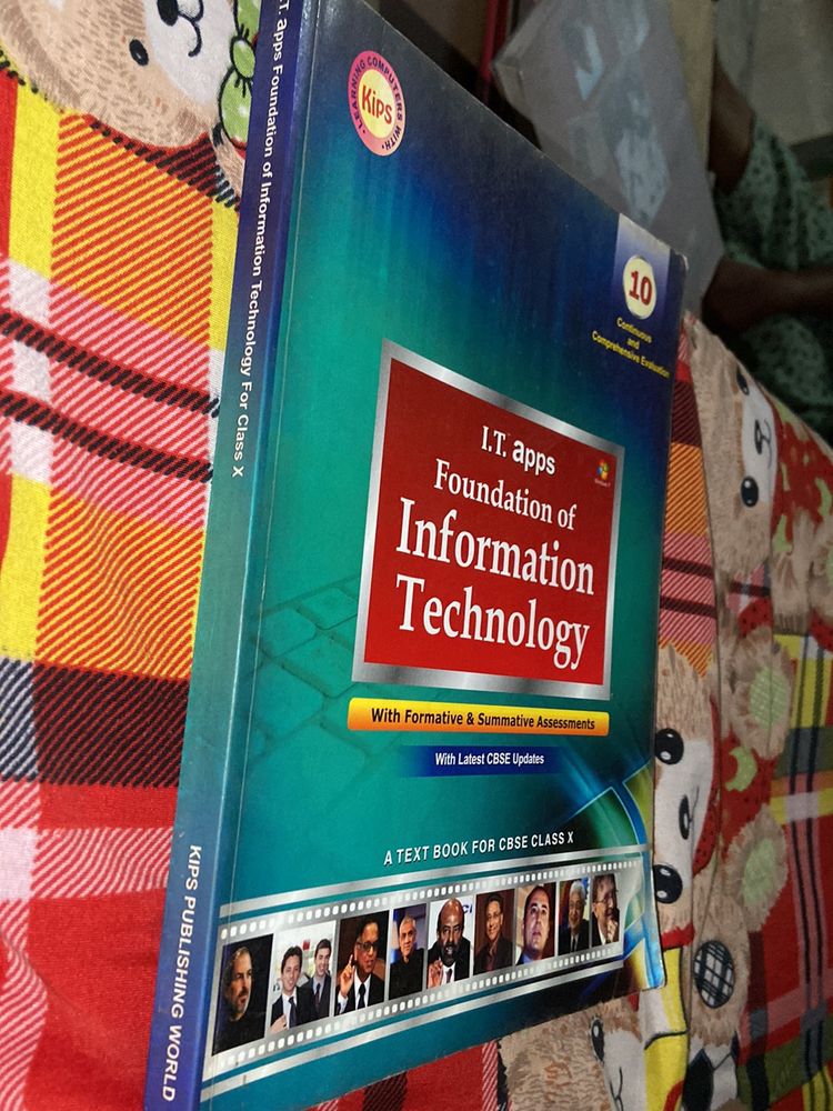 IT Textbook For Class X CBSE. Good Condition. IT Learner