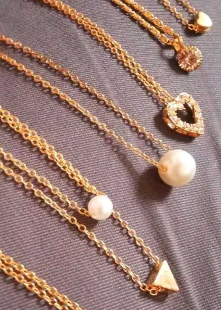 Gold Tone Necklace Set pick any 1