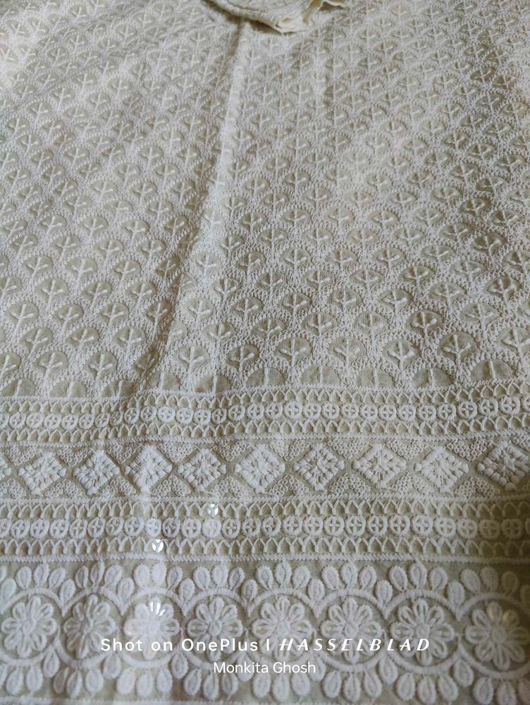 Elegant Embroidered Fabric