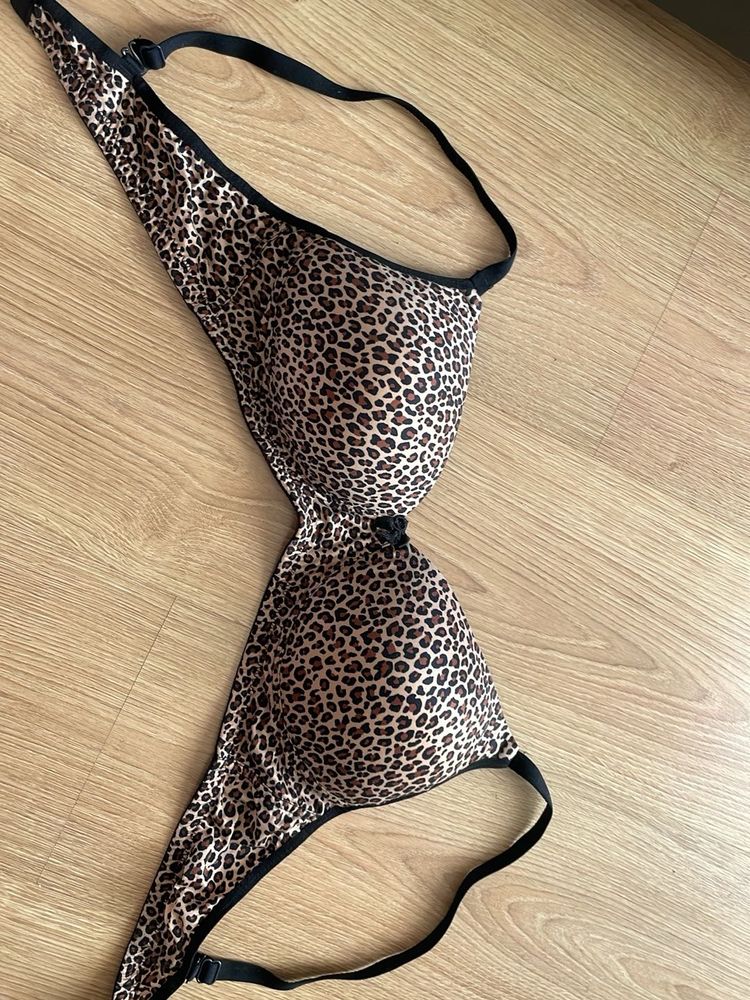 Cheetah Print Bra