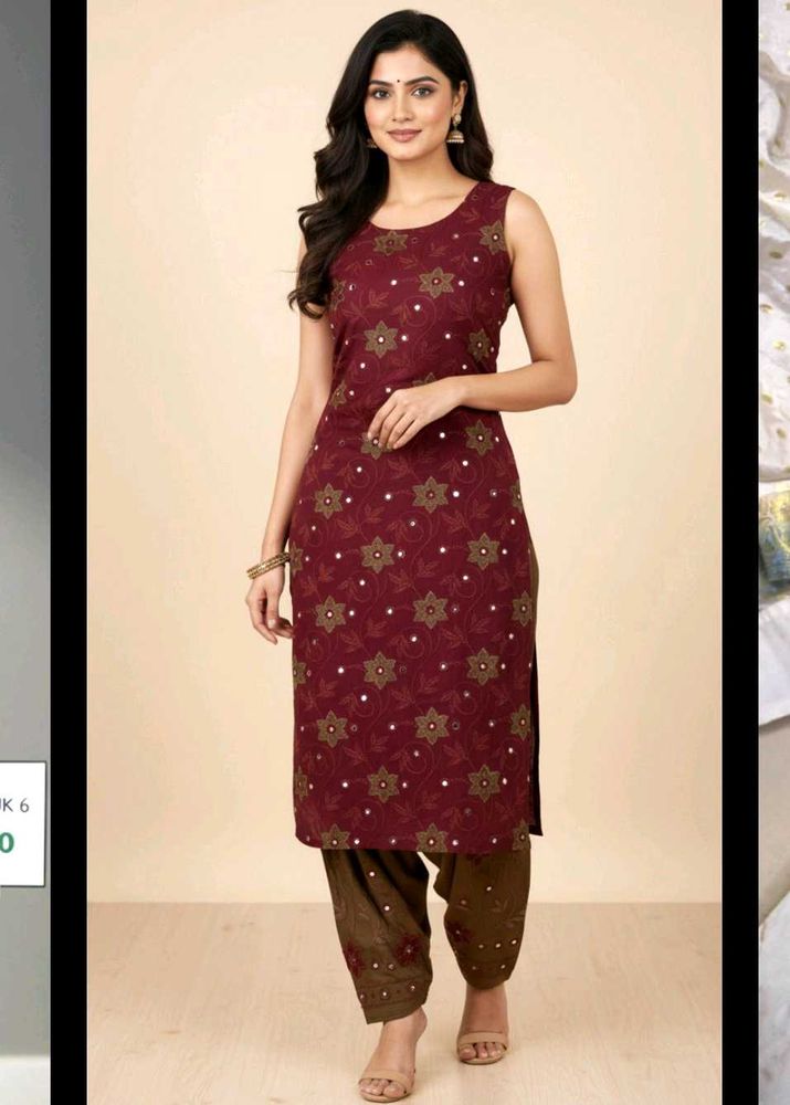 Embroidered Kurta Set