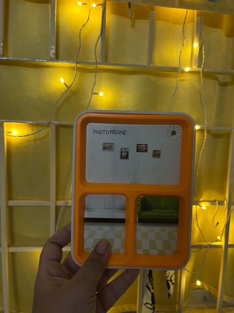 Orange Photo Frame