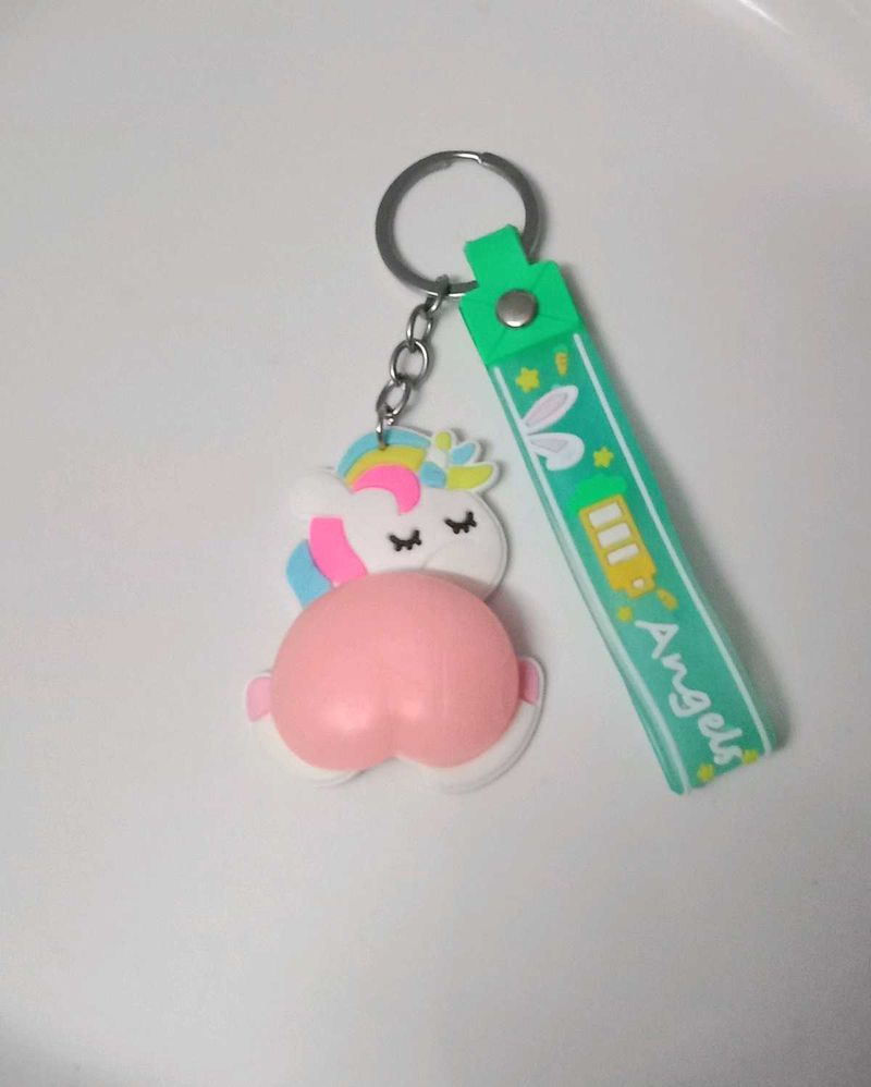 Unicorn Keychain